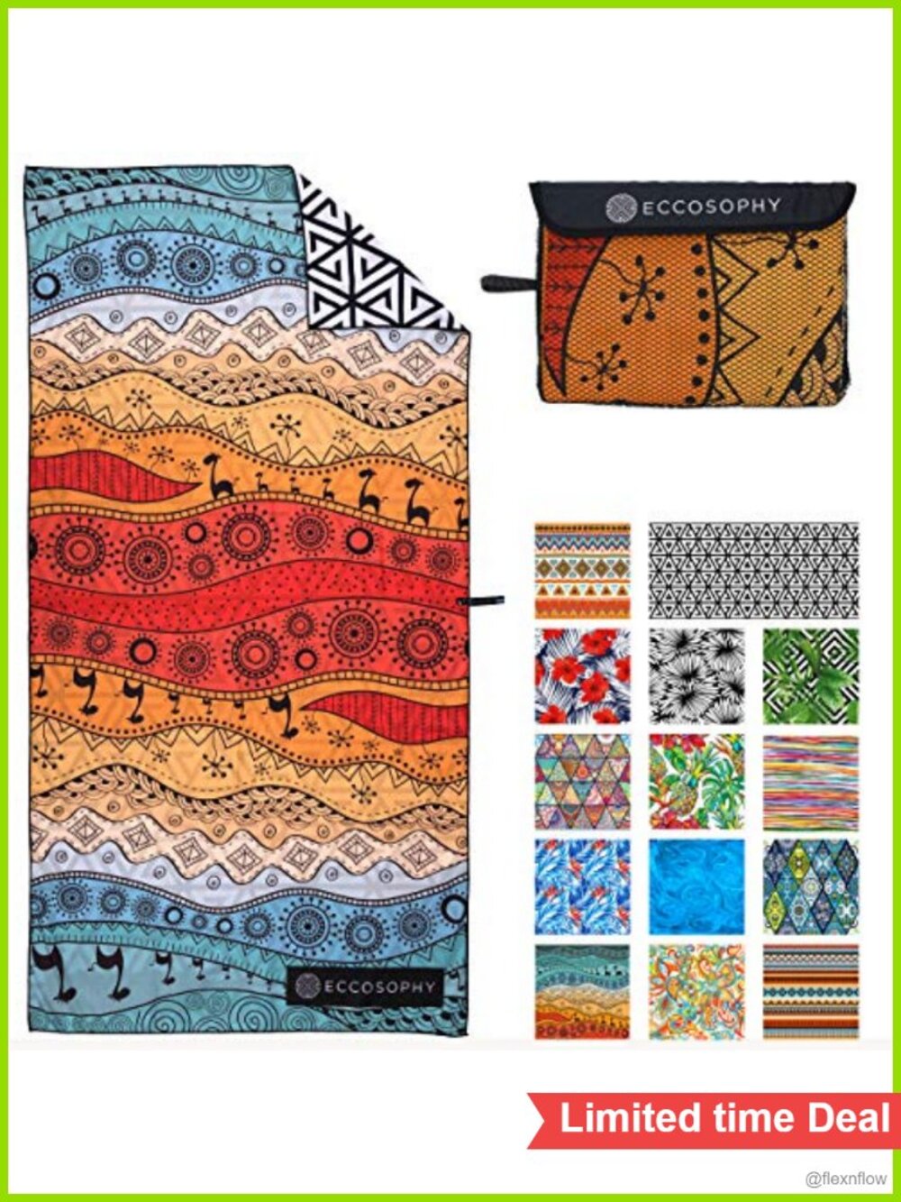 Microfiber Beach Towel Quick Dry Sand Free Oversized Travel Towel